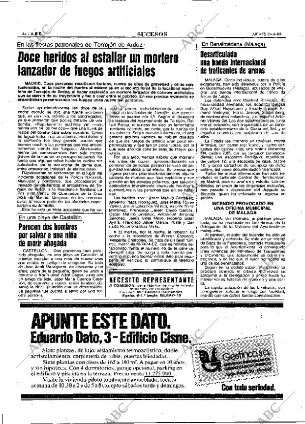 ABC MADRID 24-06-1982 página 44