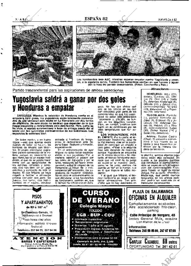 ABC MADRID 24-06-1982 página 54