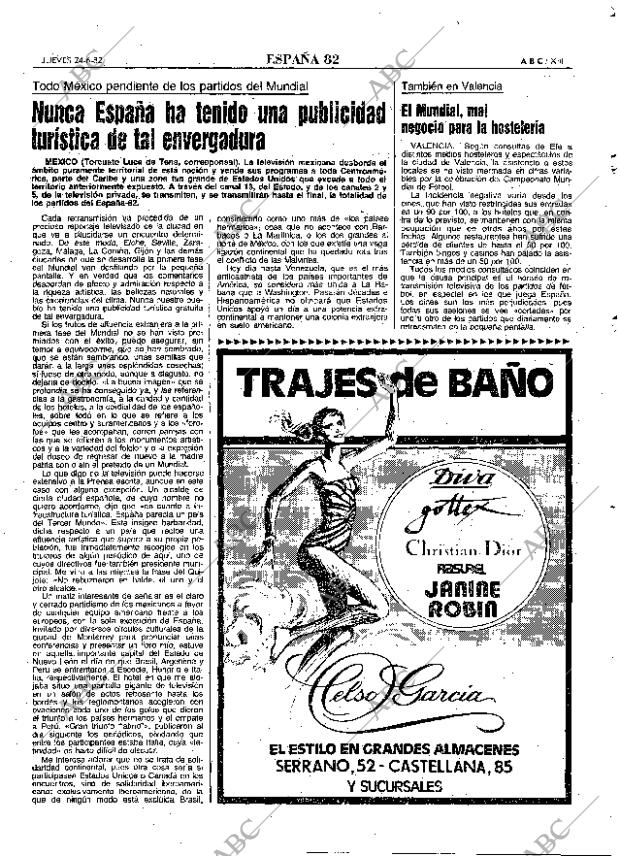 ABC MADRID 24-06-1982 página 57