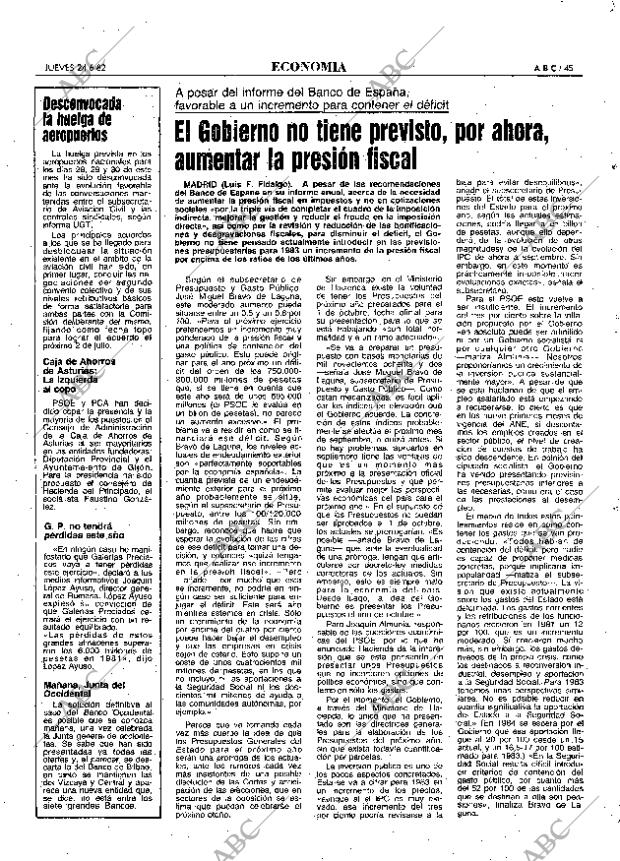 ABC MADRID 24-06-1982 página 61
