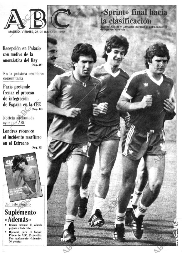 ABC MADRID 25-06-1982 página 1