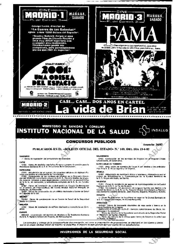 ABC MADRID 25-06-1982 página 108