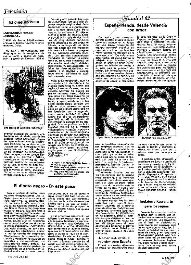 ABC MADRID 25-06-1982 página 109