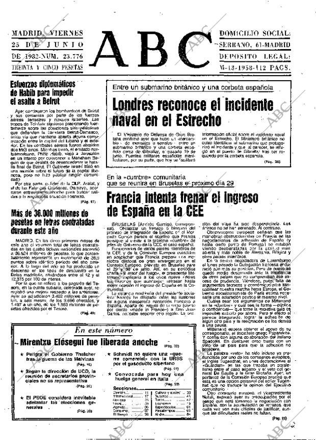 ABC MADRID 25-06-1982 página 13