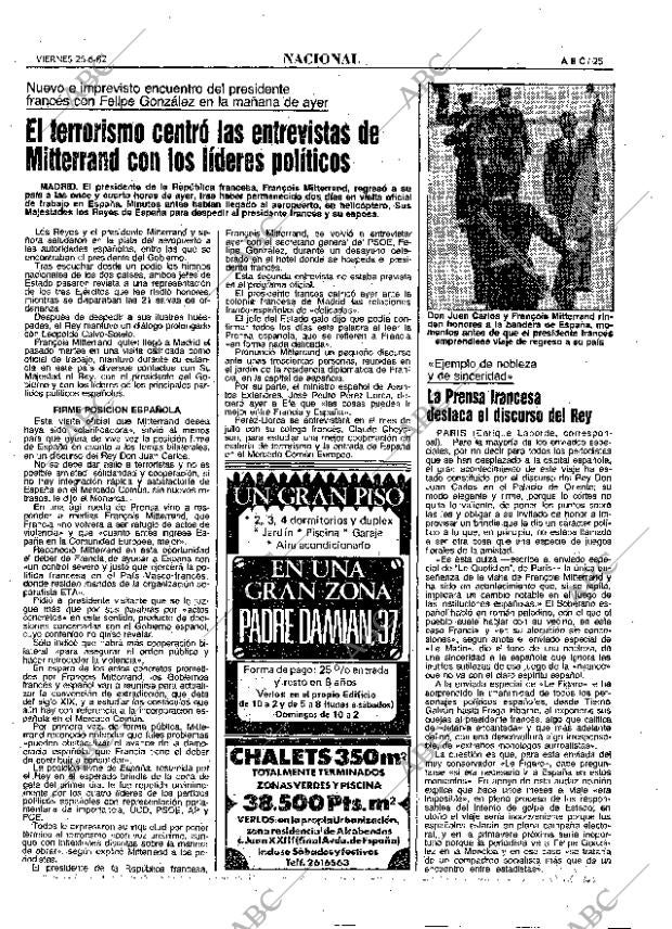 ABC MADRID 25-06-1982 página 25