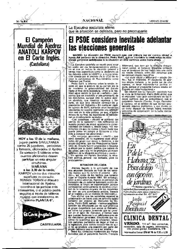 ABC MADRID 25-06-1982 página 30