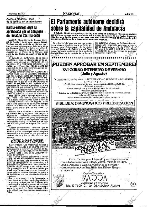 ABC MADRID 25-06-1982 página 31