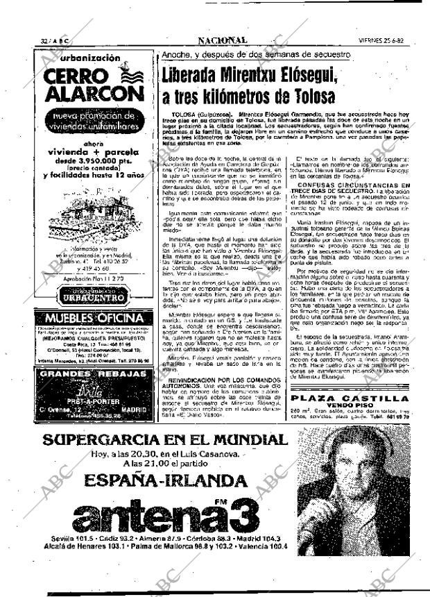 ABC MADRID 25-06-1982 página 32