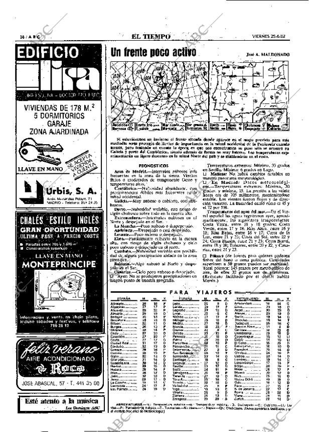 ABC MADRID 25-06-1982 página 38