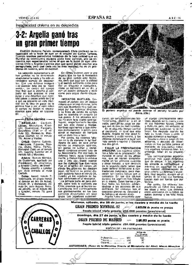 ABC MADRID 25-06-1982 página 57