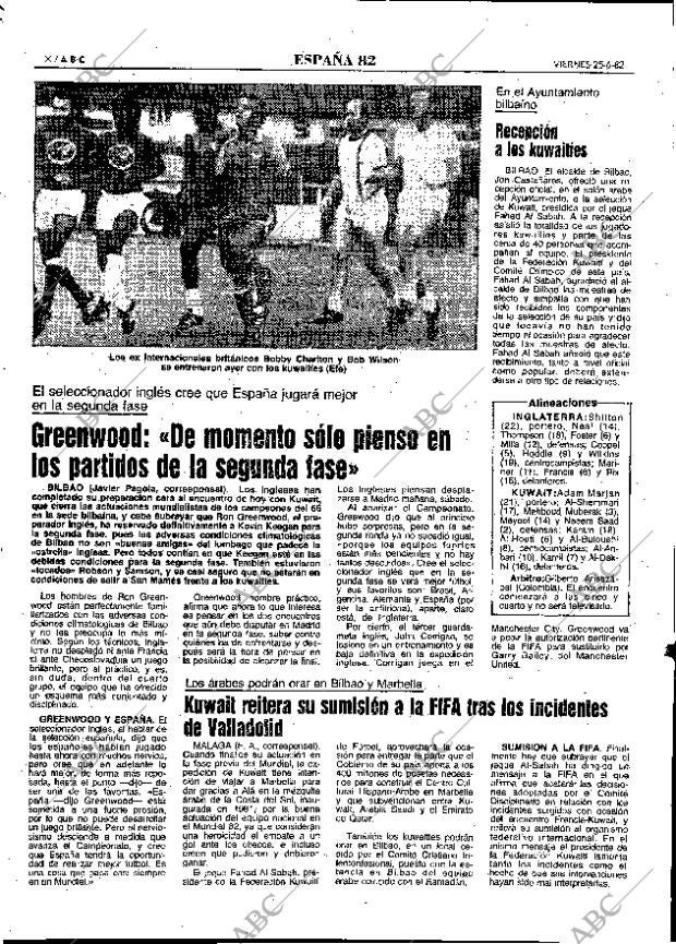 ABC MADRID 25-06-1982 página 58