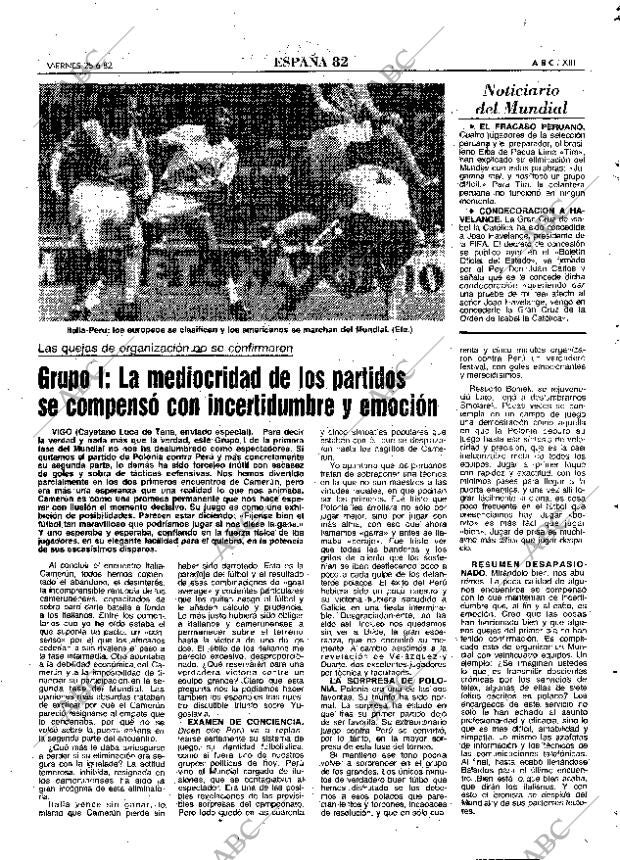 ABC MADRID 25-06-1982 página 61