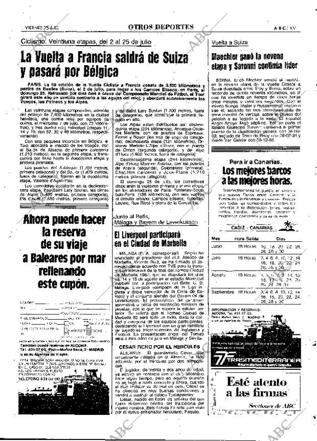ABC MADRID 25-06-1982 página 63