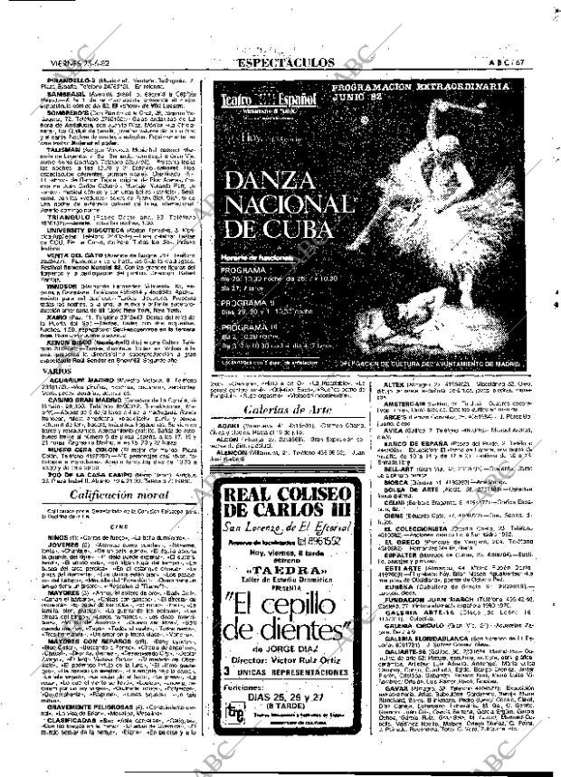 ABC MADRID 25-06-1982 página 83