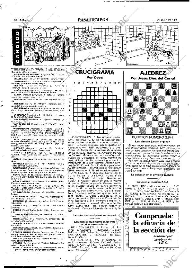 ABC MADRID 25-06-1982 página 84