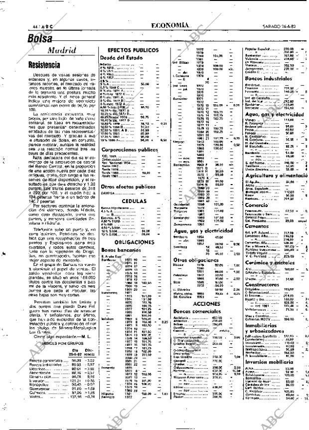 ABC MADRID 26-06-1982 página 60