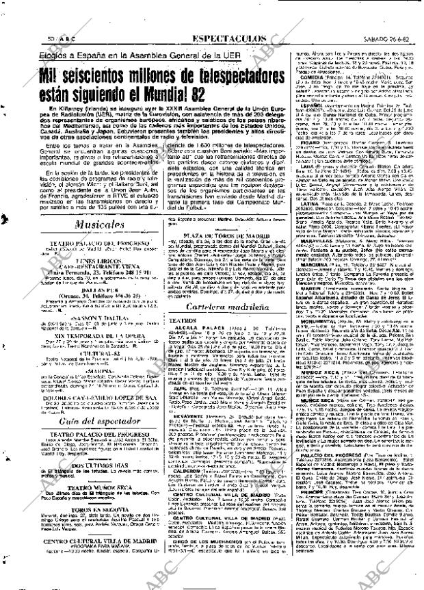 ABC MADRID 26-06-1982 página 66