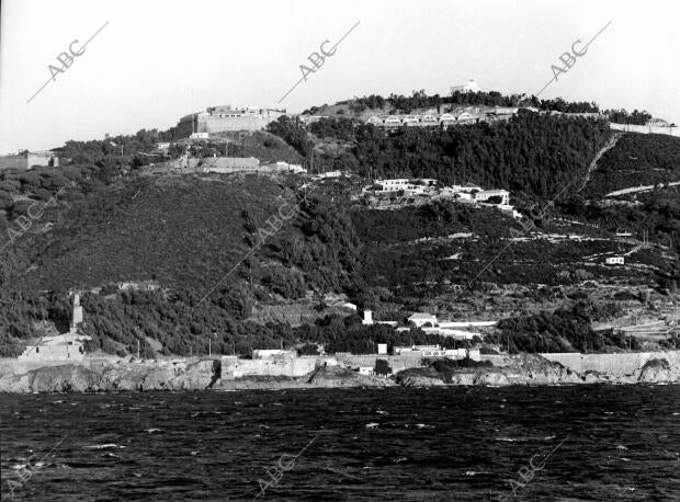 Prisión militar del monte hacho en Ceuta