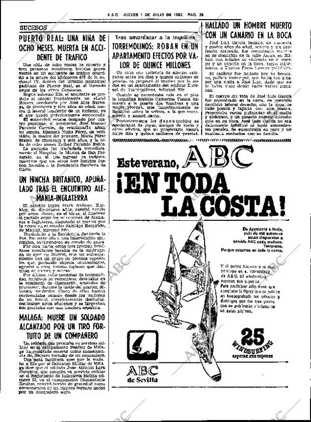 ABC SEVILLA 01-07-1982 página 35