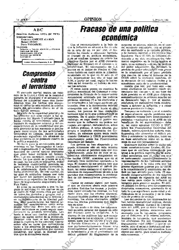 ABC MADRID 05-07-1982 página 14
