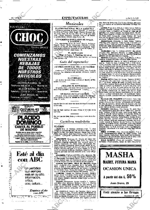 ABC MADRID 05-07-1982 página 58