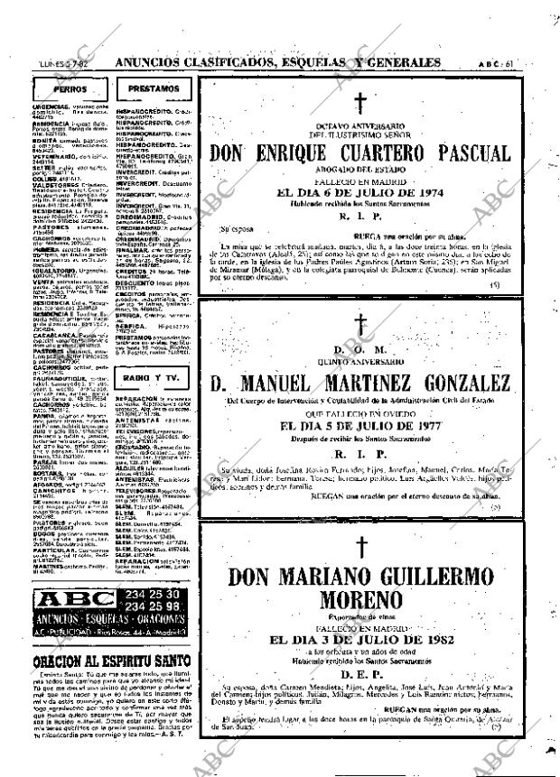 ABC MADRID 05-07-1982 página 73