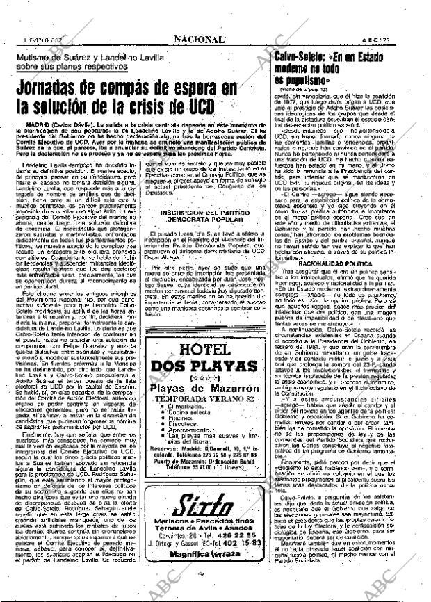 ABC MADRID 08-07-1982 página 25