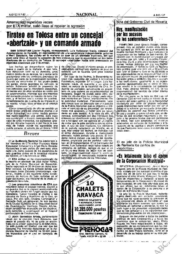 ABC MADRID 08-07-1982 página 27