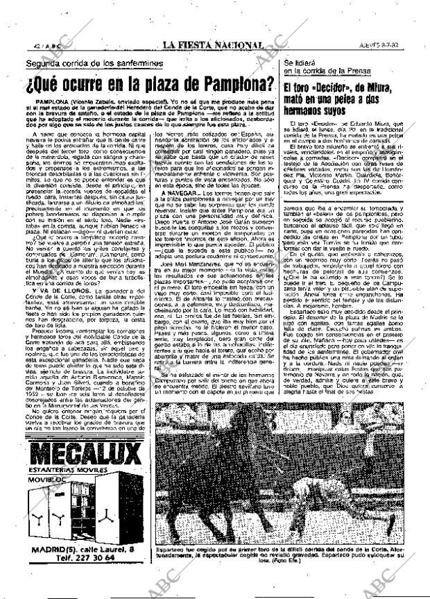 ABC MADRID 08-07-1982 página 42