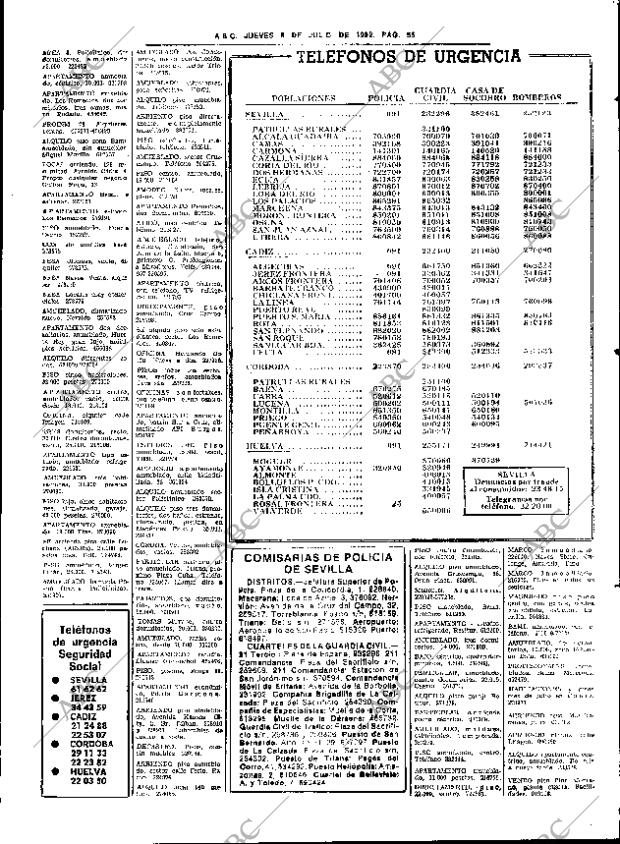 ABC SEVILLA 08-07-1982 página 63