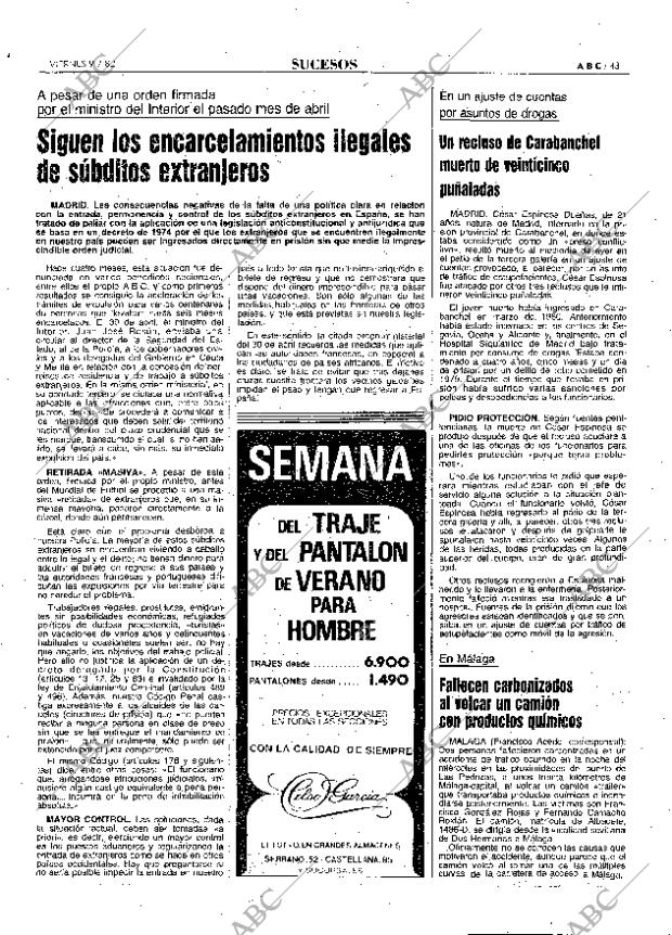 ABC MADRID 09-07-1982 página 43