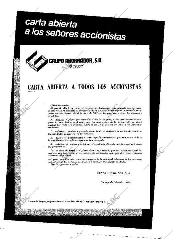 ABC MADRID 11-07-1982 página 11