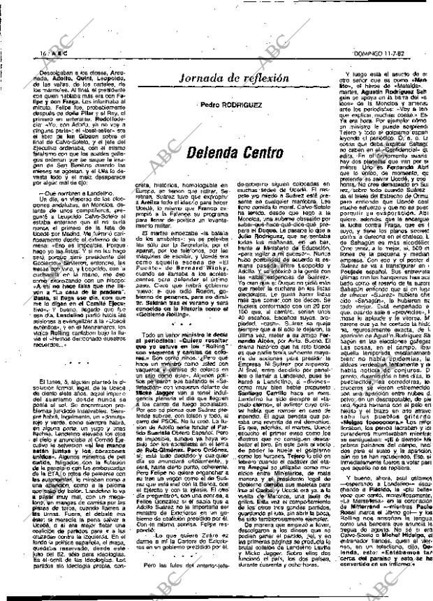 ABC MADRID 11-07-1982 página 16
