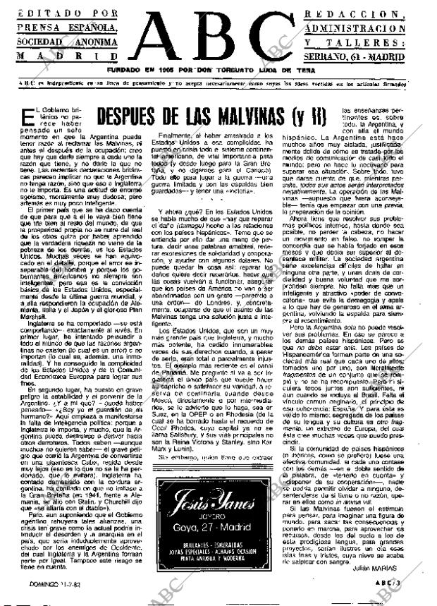 ABC MADRID 11-07-1982 página 3