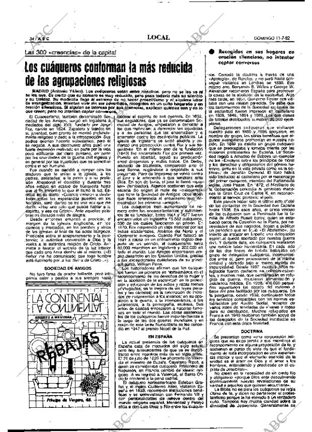 ABC MADRID 11-07-1982 página 34