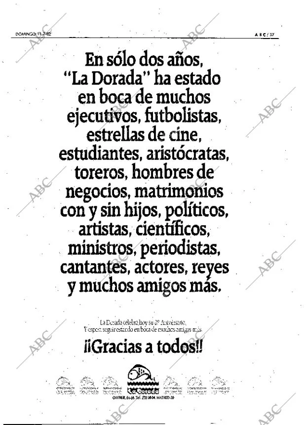 ABC MADRID 11-07-1982 página 37