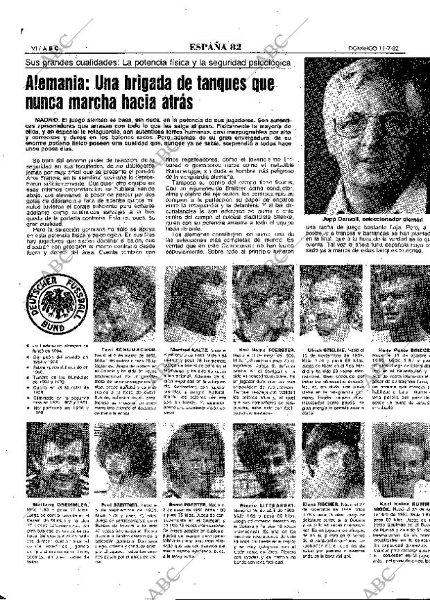 ABC MADRID 11-07-1982 página 52