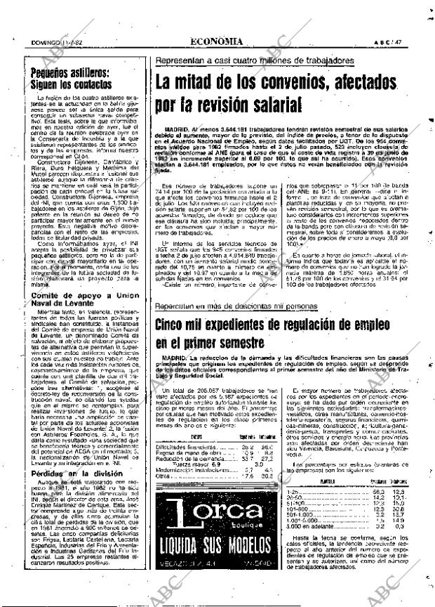 ABC MADRID 11-07-1982 página 59
