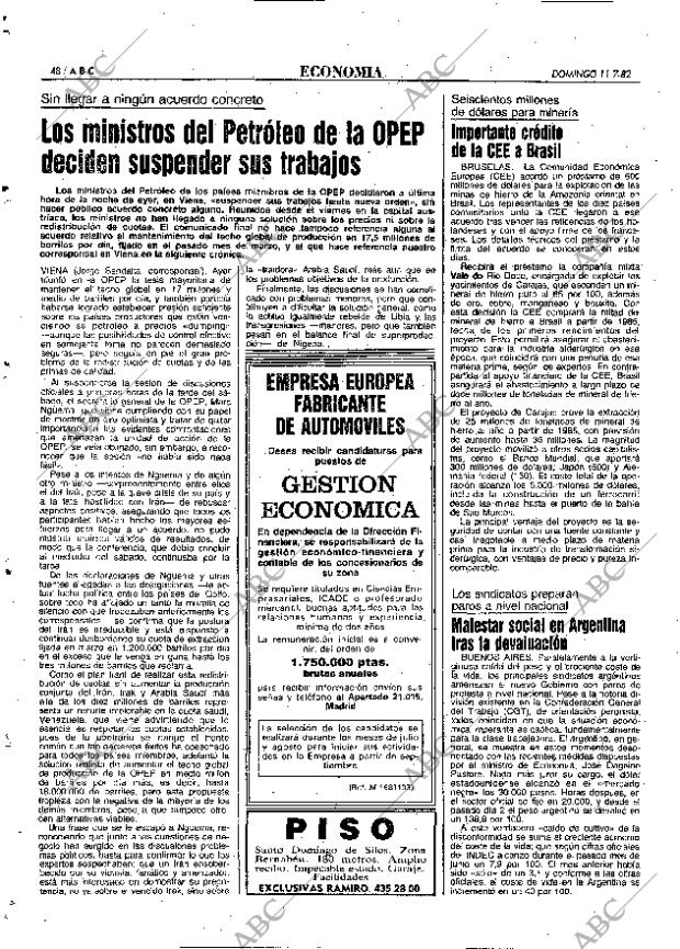 ABC MADRID 11-07-1982 página 60