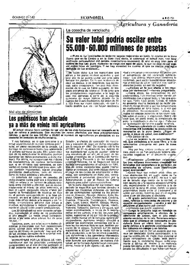 ABC MADRID 11-07-1982 página 63