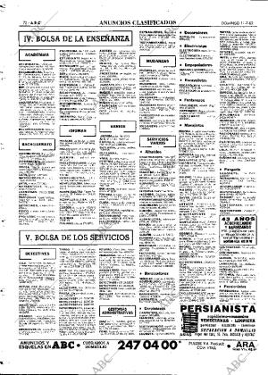 ABC MADRID 11-07-1982 página 84