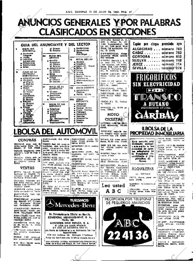 ABC SEVILLA 11-07-1982 página 63