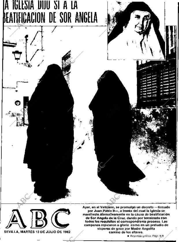 ABC SEVILLA 13-07-1982 página 1