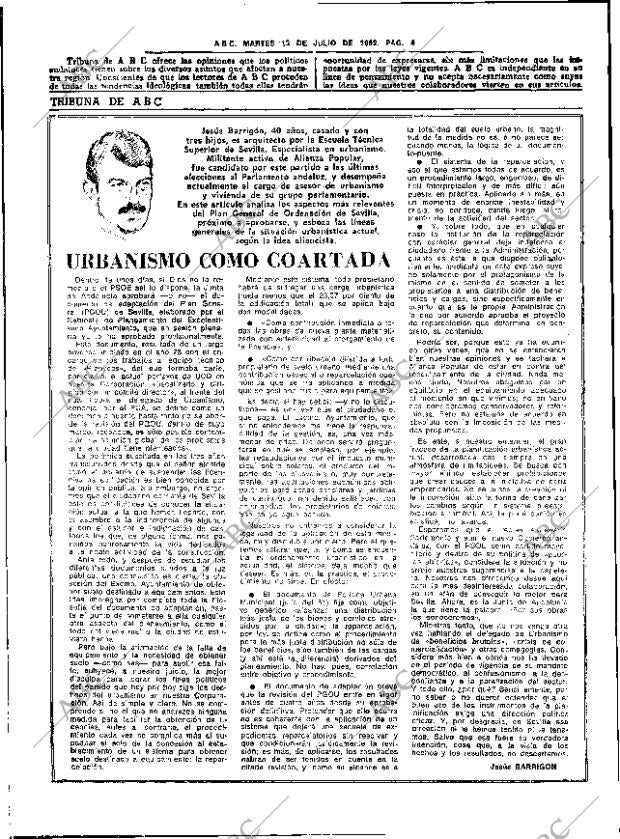 ABC SEVILLA 13-07-1982 página 18