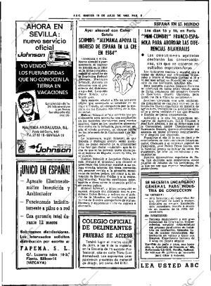 ABC SEVILLA 13-07-1982 página 22