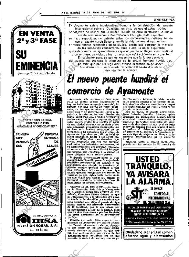ABC SEVILLA 13-07-1982 página 28
