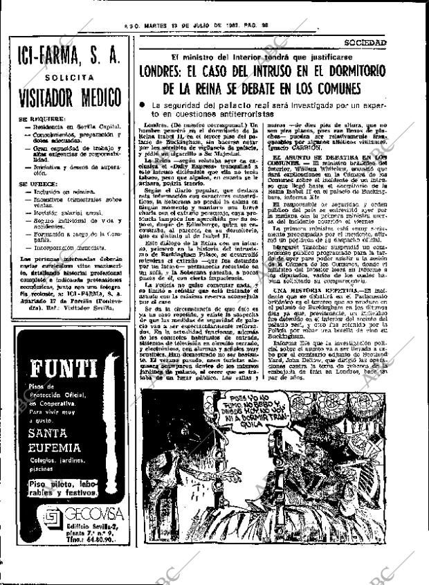 ABC SEVILLA 13-07-1982 página 52