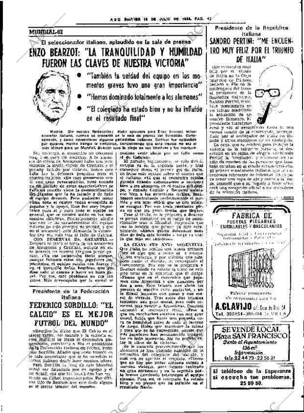 ABC SEVILLA 13-07-1982 página 57