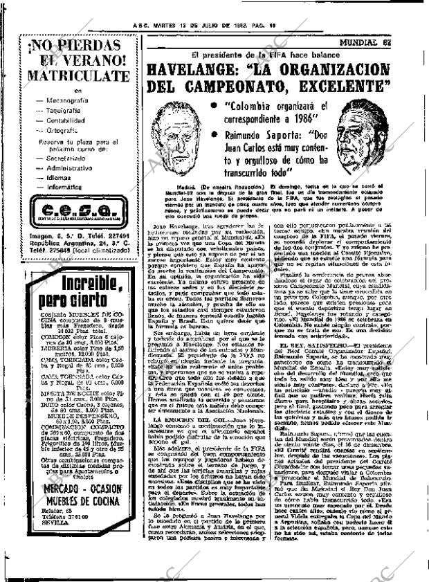 ABC SEVILLA 13-07-1982 página 60