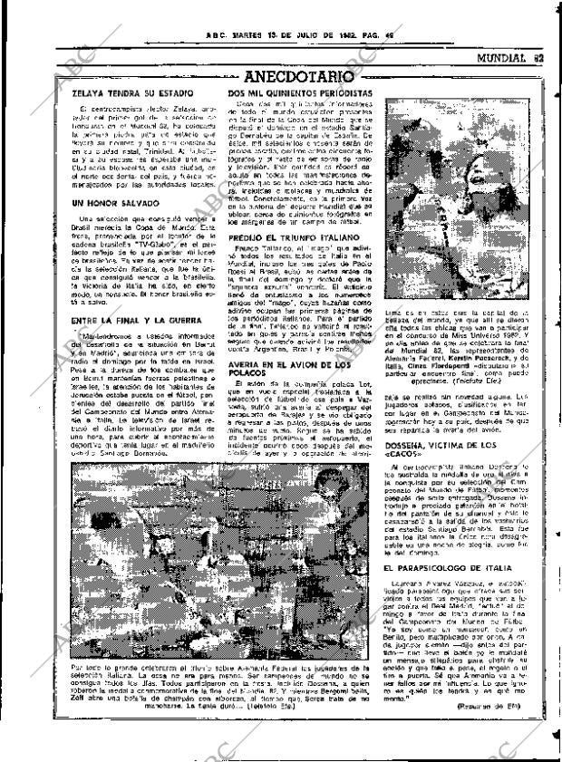 ABC SEVILLA 13-07-1982 página 63